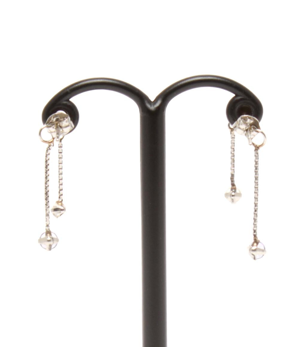 ピアス Pt900 タンザナイト トルマリン レディース