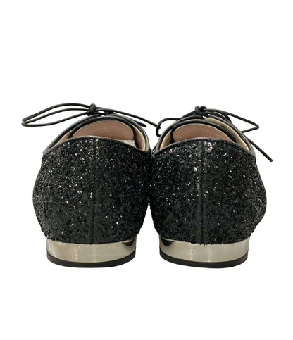 Miu Miu グリッター レースアップシューズ レディース SIZE 37 (23.5cm) ミュウ ミュウ
