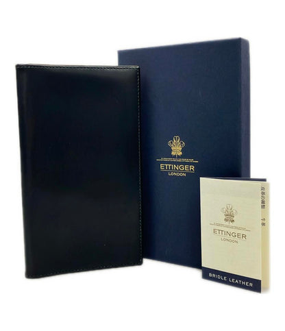 美品 Ettinger 二つ折り財布 牛革 メンズ エッティンガー