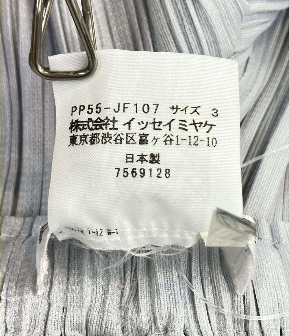 美品 PLEATS PLEASE ロングパンツ プリーツパンツ PP55-JF107 レディース SIZE 3 (L) プリーツプリーズ