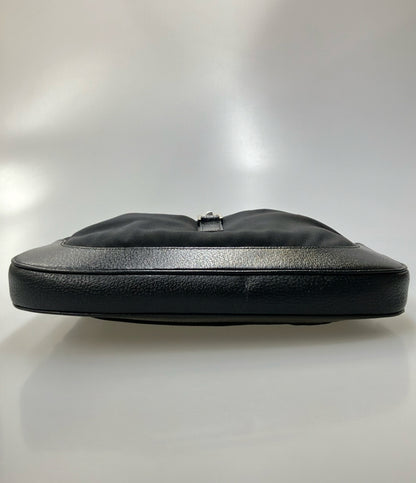 GUCCI ショルダーバッグ 肩掛け キャンバス レザー ジャッキー 001 3306 001998 レディース グッチ