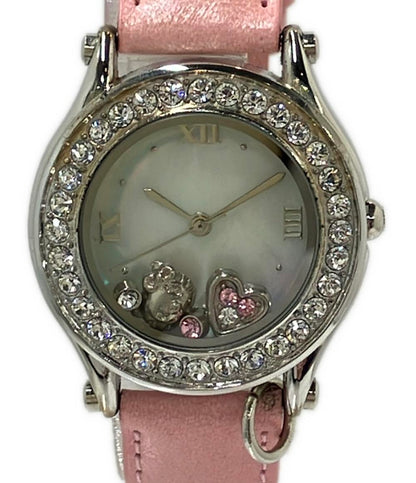 SANRIO 腕時計 デアゴスティーニ ハローキティ ジュエル ウォッチ クオーツ シェル レディース サンリオ