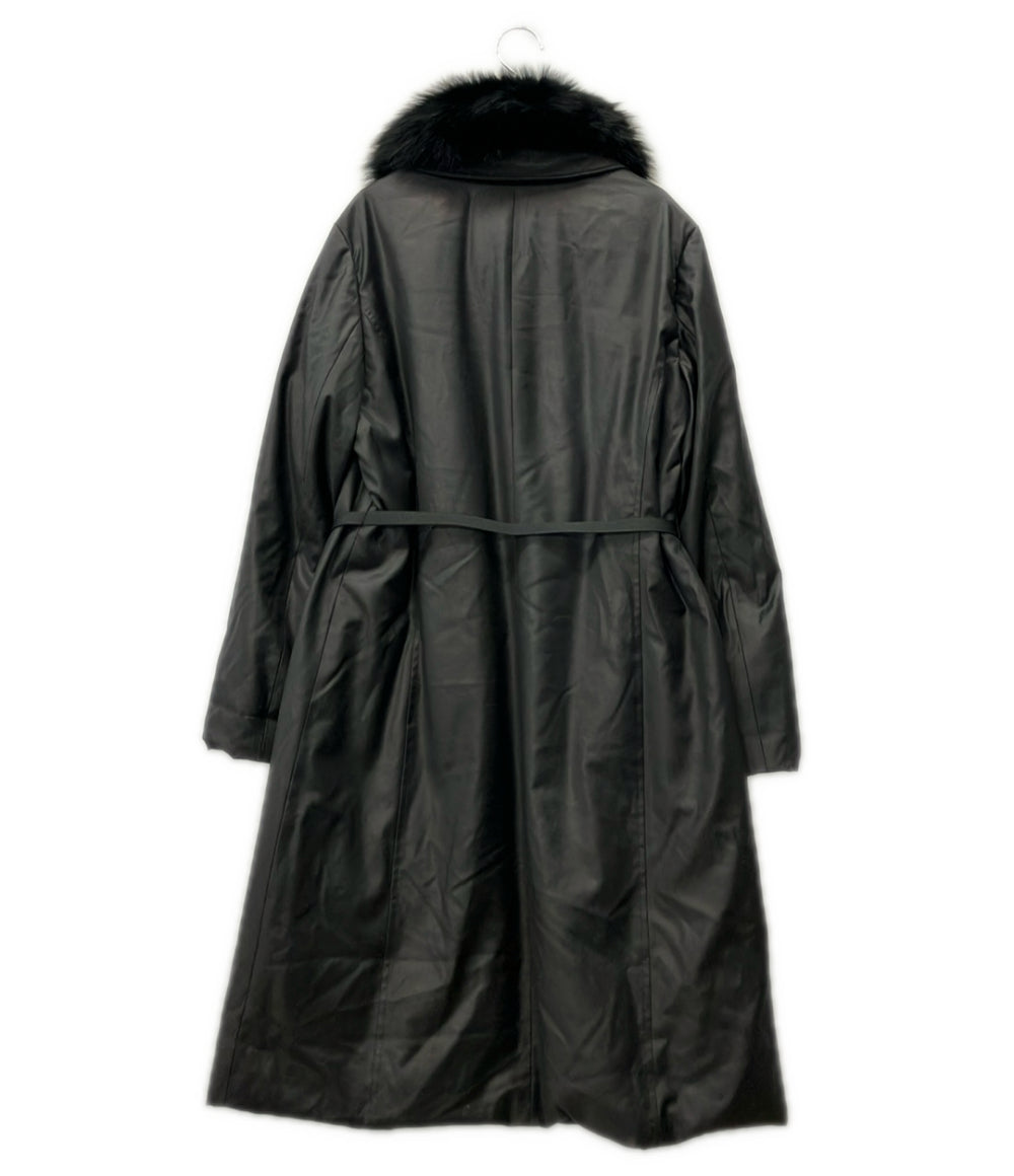 Aquascutum フォックスファー付き ダウンコート レディース SIZE 13 (XL) アクアスキュータム