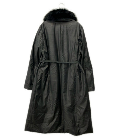 Aquascutum フォックスファー付き ダウンコート レディース SIZE 13 (XL) アクアスキュータム