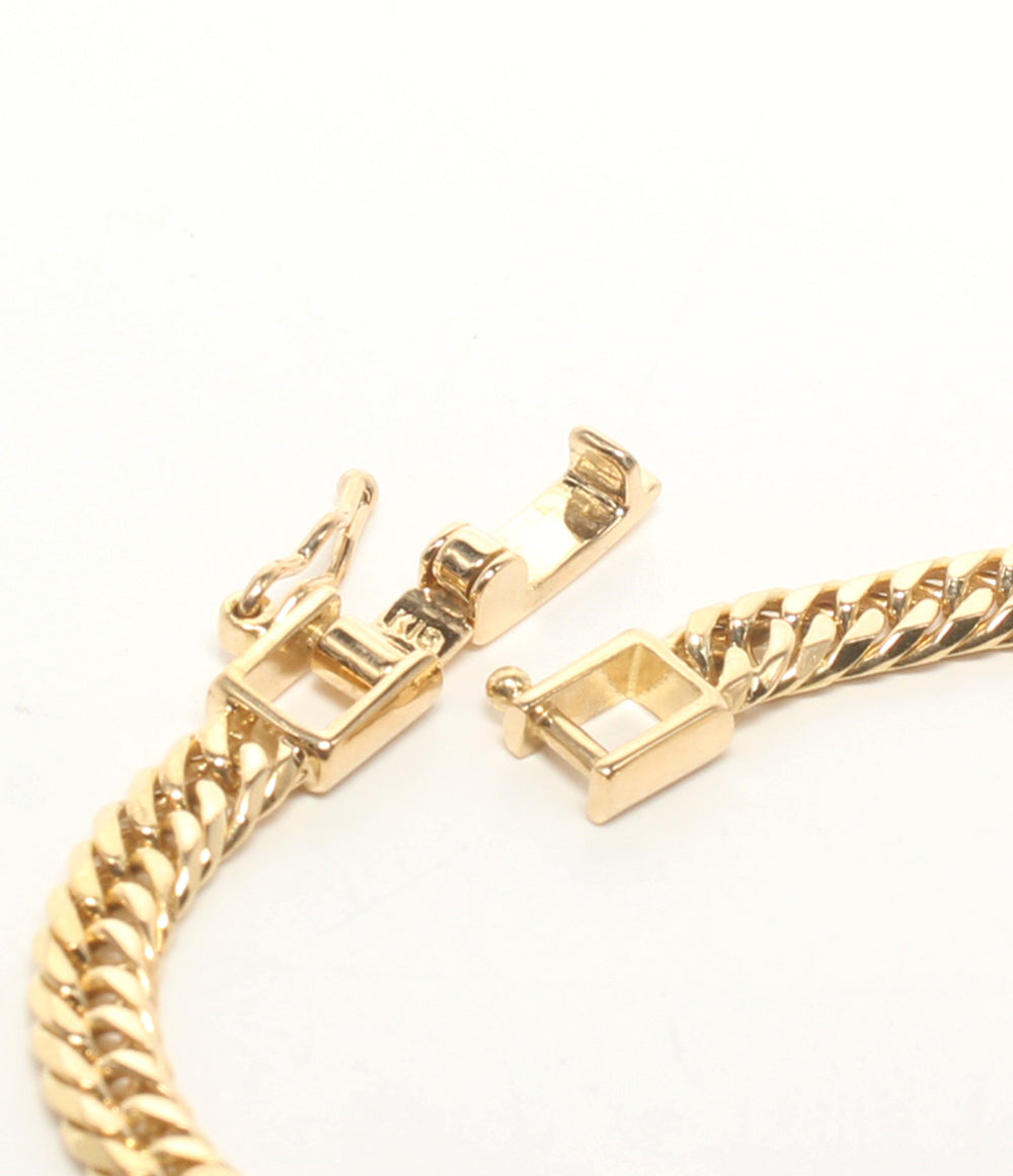 美品 ブレスレット K18 ダイヤ 0.11ct レディース