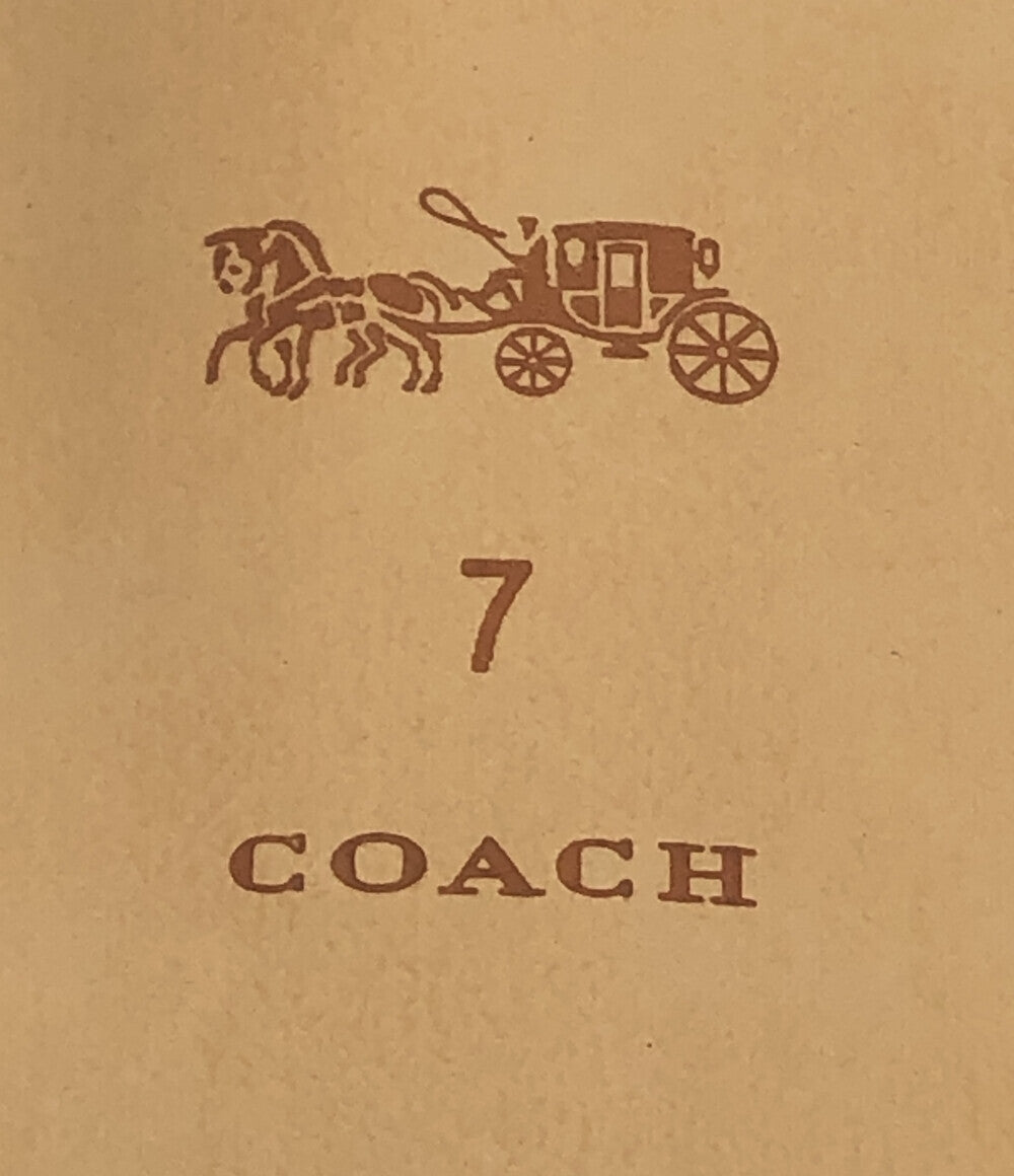 コーチ  ポインテッドトゥパンプス ハイヒール スエード      レディース SIZE US 7B (L) COACH