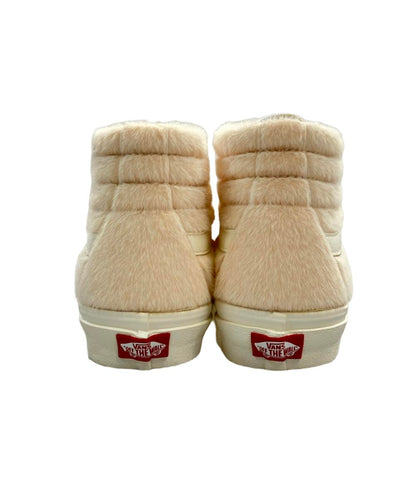 美品 バンズ ハイカットスニーカー ヘアリーファー レディース SIZE 25.0 (XL) VANS