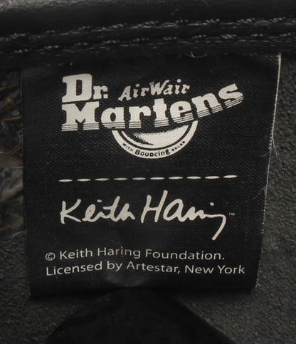 美品 Dr.Martens ワークブーツ ショートブーツ キース・へリング レディース SIZE 8 (XL) ドクターマーチン
