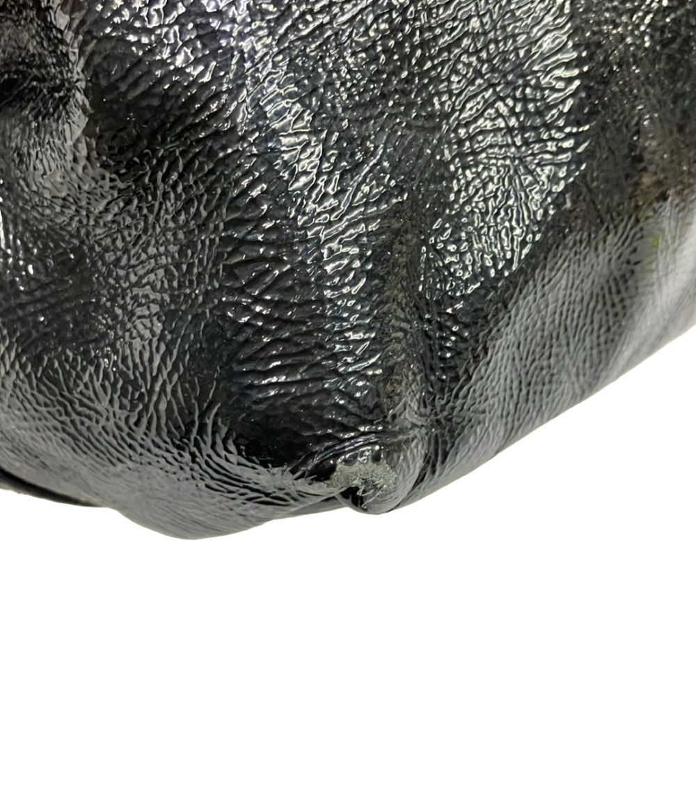 YVES SAINT LAURENT ミニボストンバッグ ハンドバッグ エナメル イージー 208315 213317 レディース イヴ・サンローラン