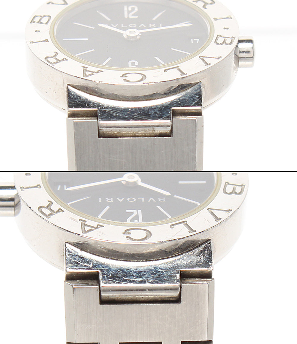 BVLGARI 腕時計 ブルガリ・ブルガリ クオーツ ブラック BB23SS レディース ブルガリ