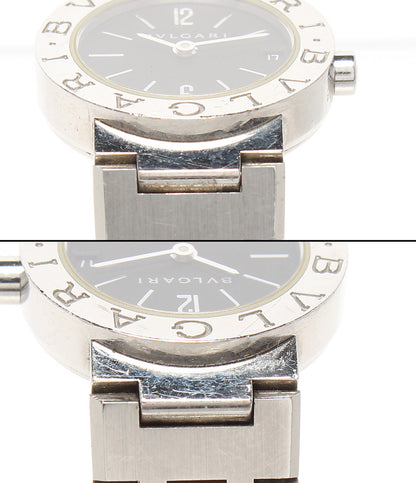 BVLGARI 腕時計 ブルガリ・ブルガリ クオーツ ブラック BB23SS レディース ブルガリ