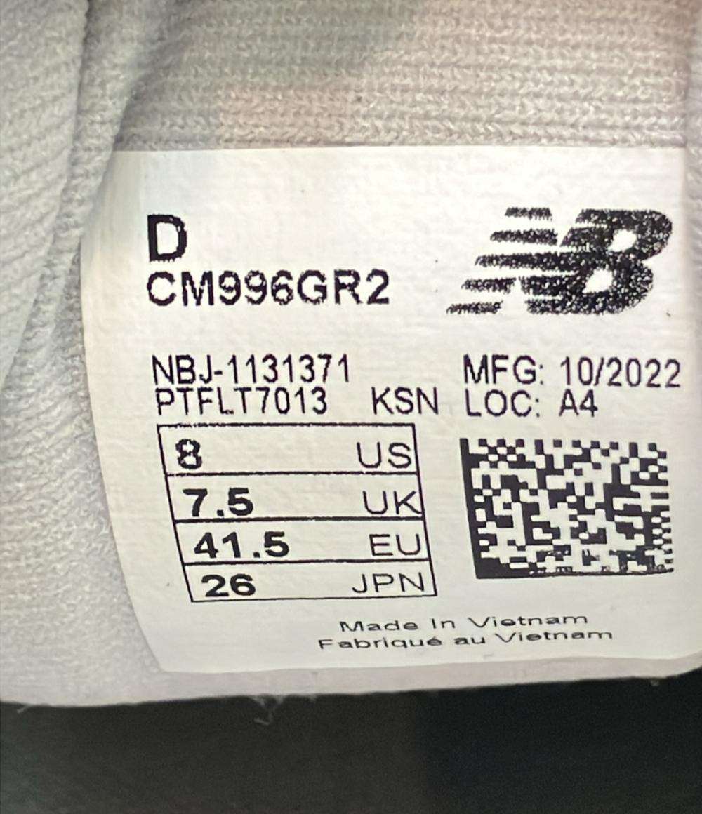 NEW BALANCE ローカットスニーカー CM996GR2 メンズ SIZE 26.0 (M) ニューバランス