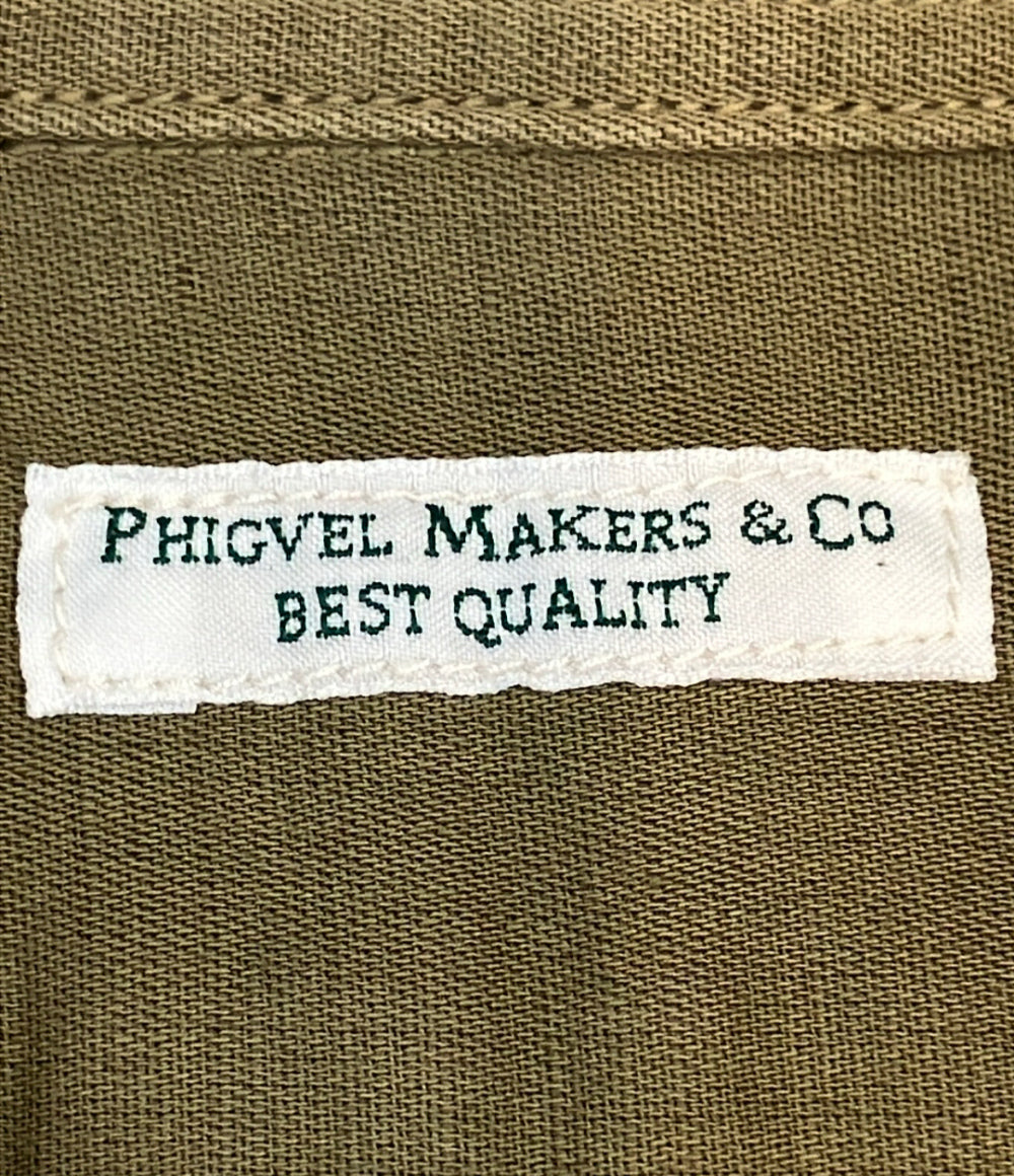PHIGVEL 長袖シャツ ストリート PMAF-LS06 メンズ SIZE 2 (M) フィグベル