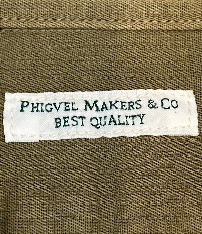 PHIGVEL 長袖シャツ ストリート PMAF-LS06 メンズ SIZE 2 (M) フィグベル