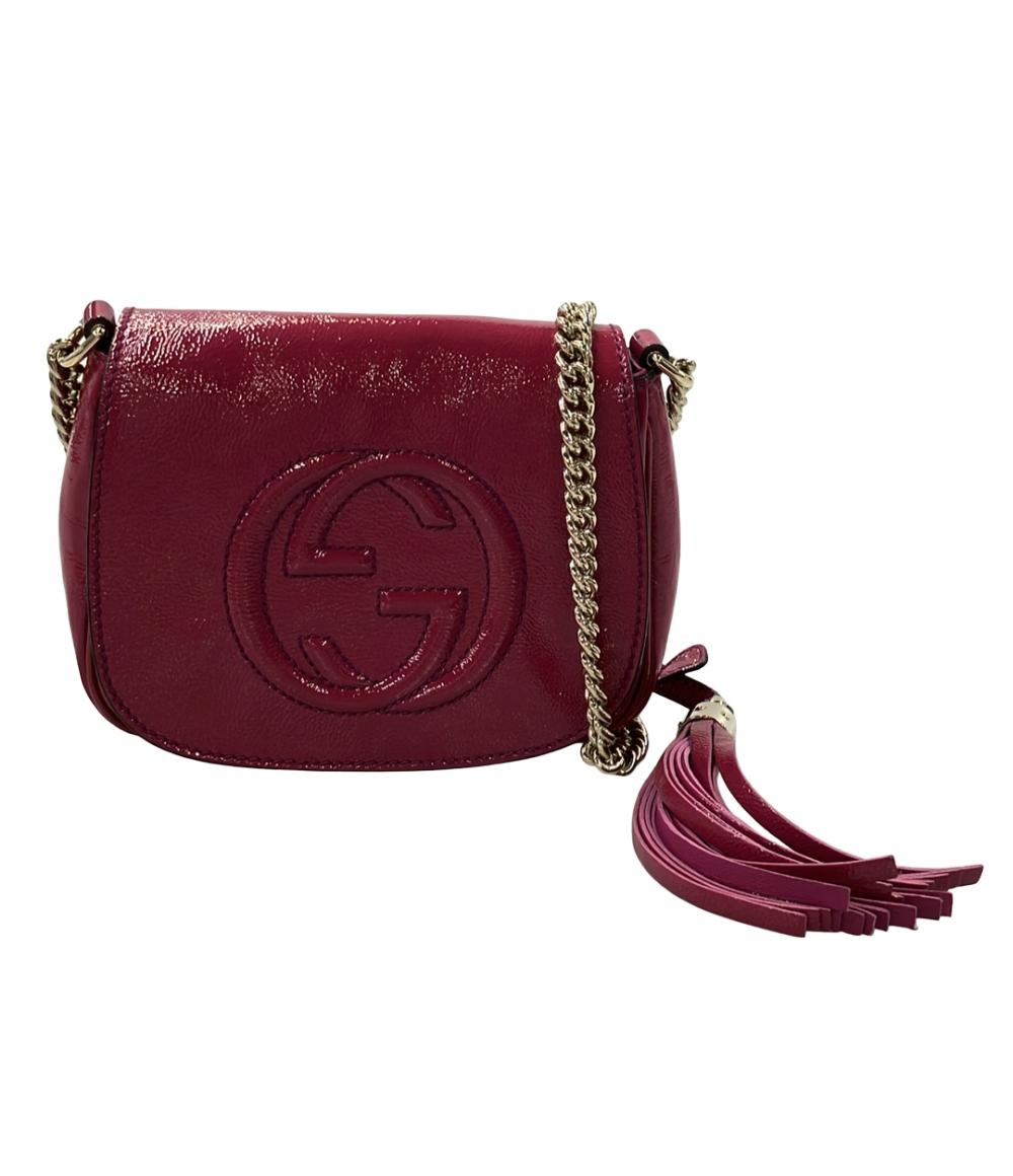 GUCCI ショルダーバッグ 斜め掛け マゼンタ 323190 002123 レディース グッチ