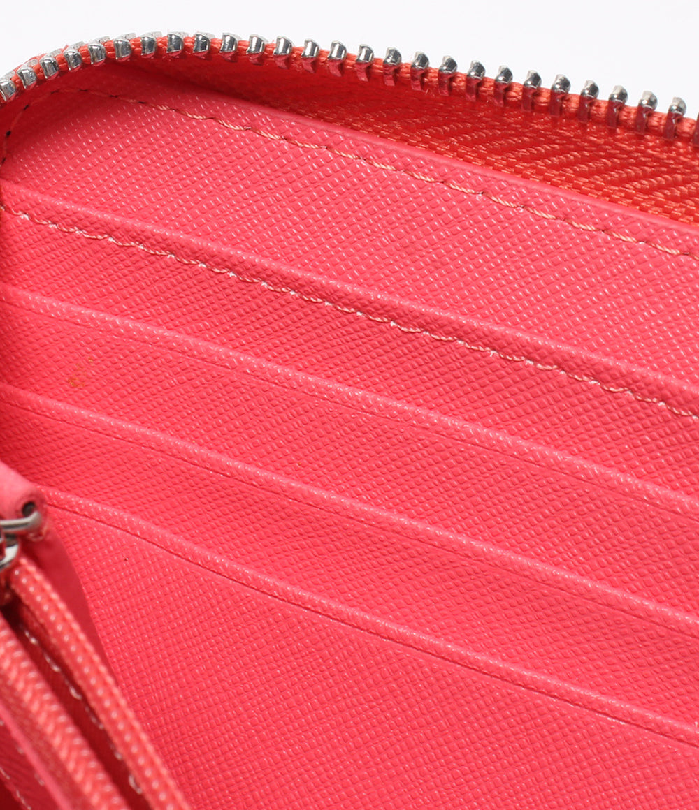 美品 COACH ラウンドファスナー長財布 フローラルデイジー F51339 コーチ