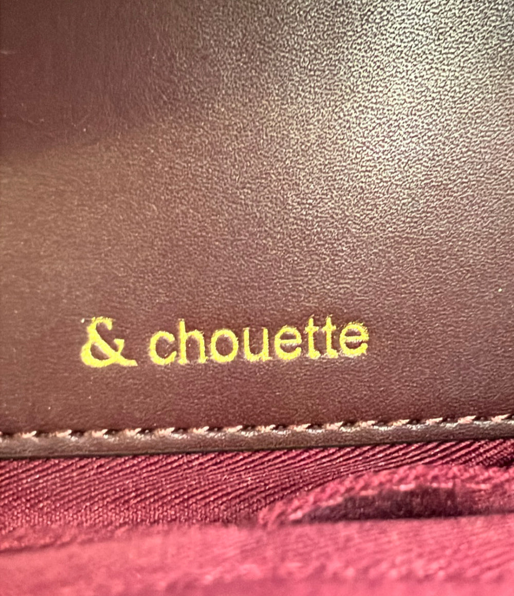 美品 AND CHOUETTE 2way ハンドバッグ ショルダーバッグ 肩掛け 斜め掛け レディース アンドクチュール
