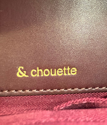 美品 AND CHOUETTE 2way ハンドバッグ ショルダーバッグ 肩掛け 斜め掛け レディース アンドクチュール