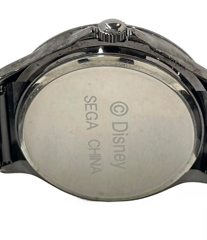 SEGA 腕時計 Disney ミッキーマウス クオーツ シルバー ユニセックス セガ