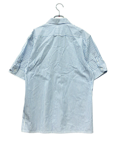 美品 MADISONBLUE 半袖シャツRELAXED FIT SH P.STRIPE MB231-5020 レディース SIZE 00 (XS) マディソンブルー