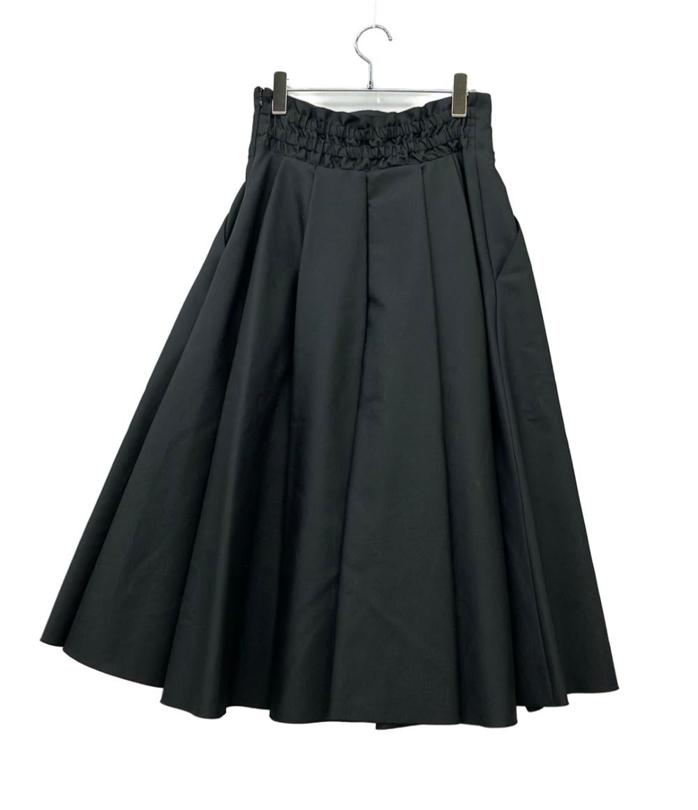 PRADA プリーツフレアスカート グリーンカラー 2017年 レディース SIZE