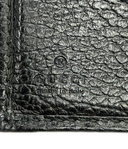 GUCCI ダブルホック 二つ折り財布 コンパクトウォレット レザー GGマーモント 456122 496334 レディース グッチ