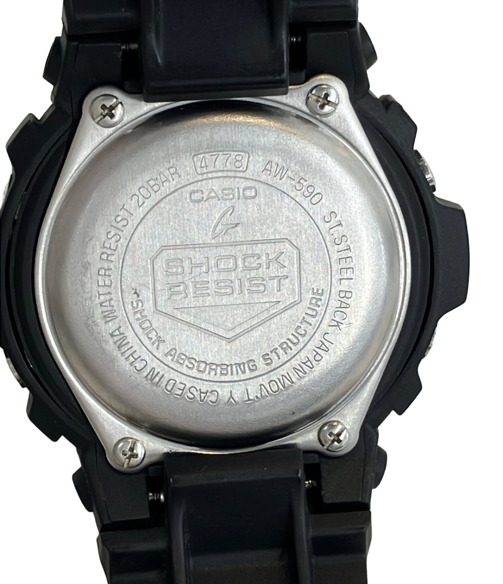 CASIO 腕時計 G-SHOCK クオーツ AW-590 メンズ カシオ