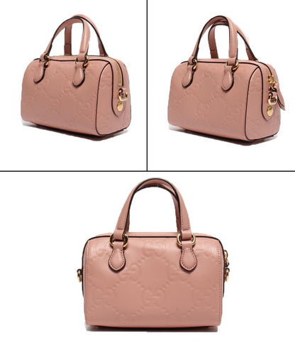 美品 グッチ 2wayショルダーバッグ ハンドバッグ 斜め掛け スーパーミニ シマ 790130 0416 レディース GUCCI