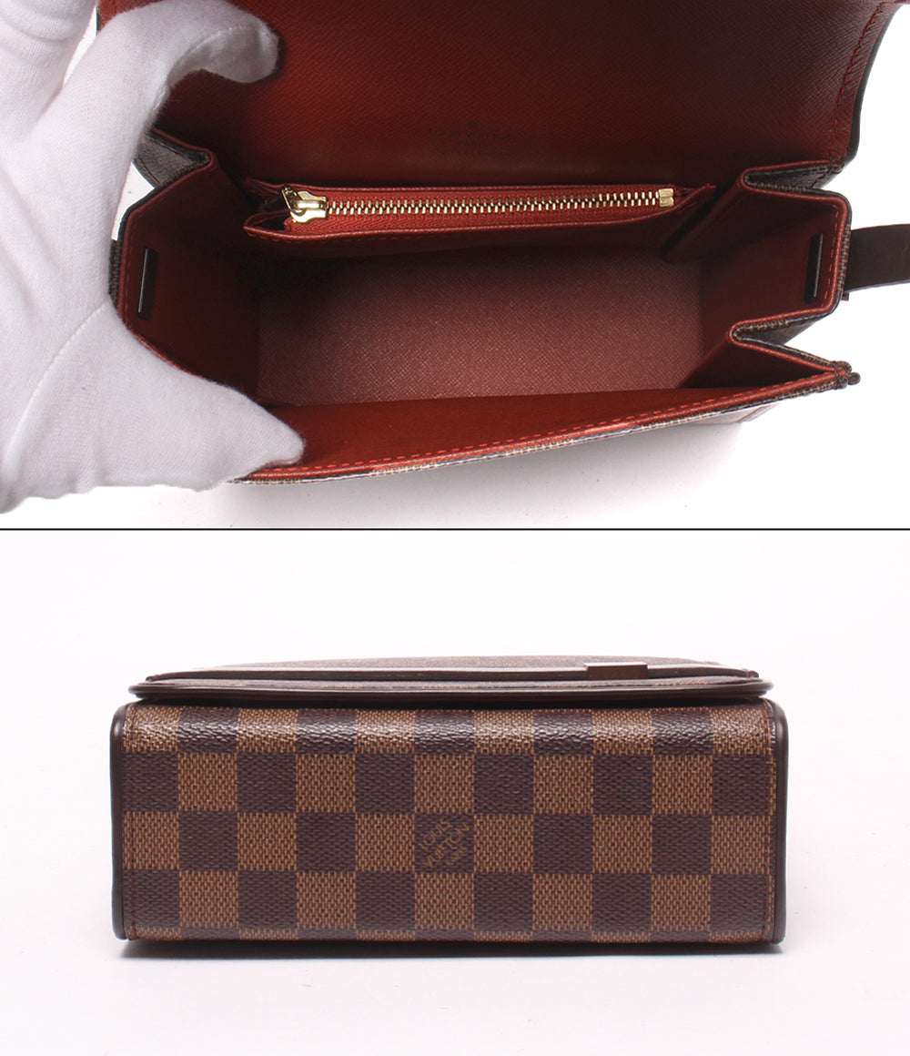 LOUIS VUITTON ショルダーバッグ 肩掛け トライベッカ ミニ ダミエ エベヌ N51162 レディース ルイ・ヴィトン