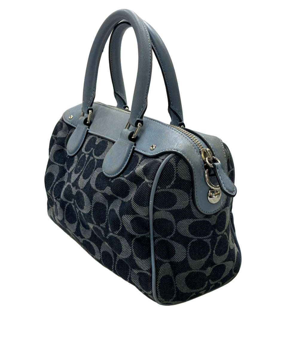 COACH 2WAY ハンドバッグ ショルダーバッグ 斜め掛け デニム シグネチャー F26164 レディース コーチ