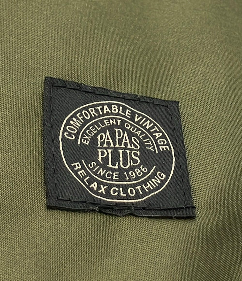 papas+ 2way トートバッグ ショルダーバッグ 斜め掛け ヘルメットバッグ メンズ パパスプラス