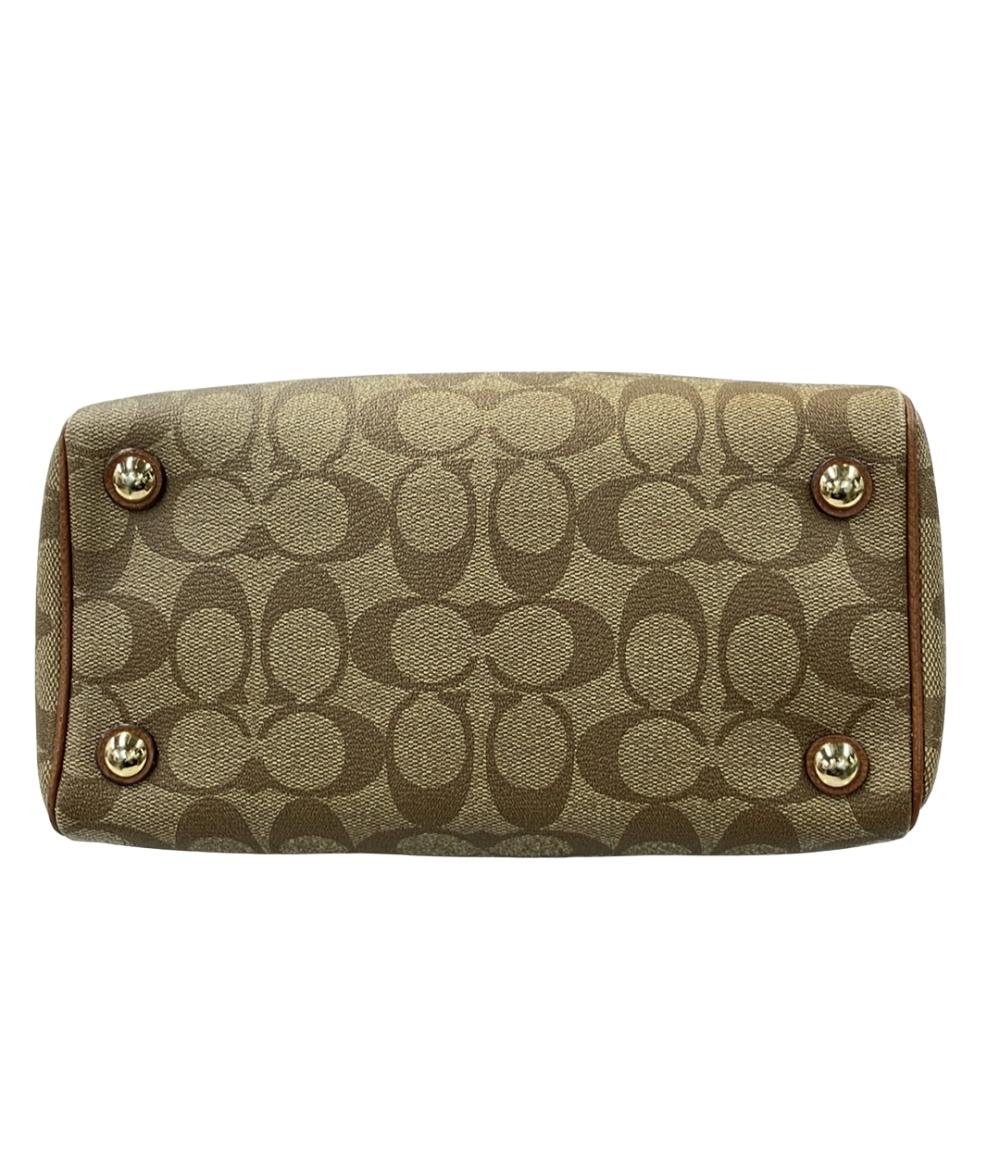 COACH 2wayハンドバッグ ショルダーバッグ シグネチャー F36702