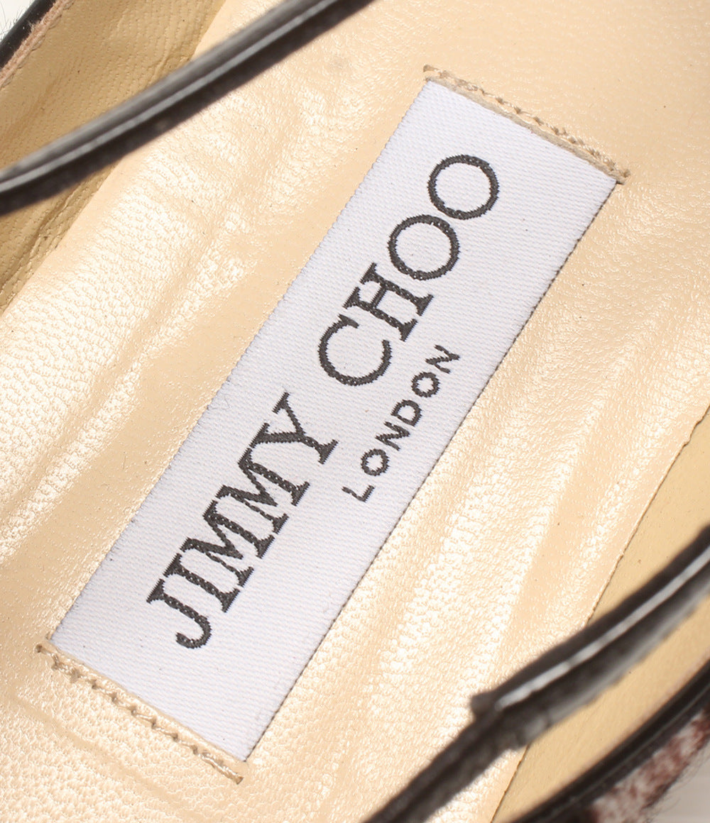 Jimmy Choo パンプス フラットシューズ クロスストラップ レディース SIZE 36 ジミーチュウ