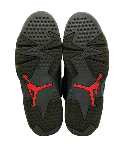 AIR JORDAN NIKE ミドルカットスニーカー アイアングレー/インフラレッド23-ブラック エアジョーダン 6 レトロ PSG CK1229-001 メンズ SIZE 28.0 (XL)
