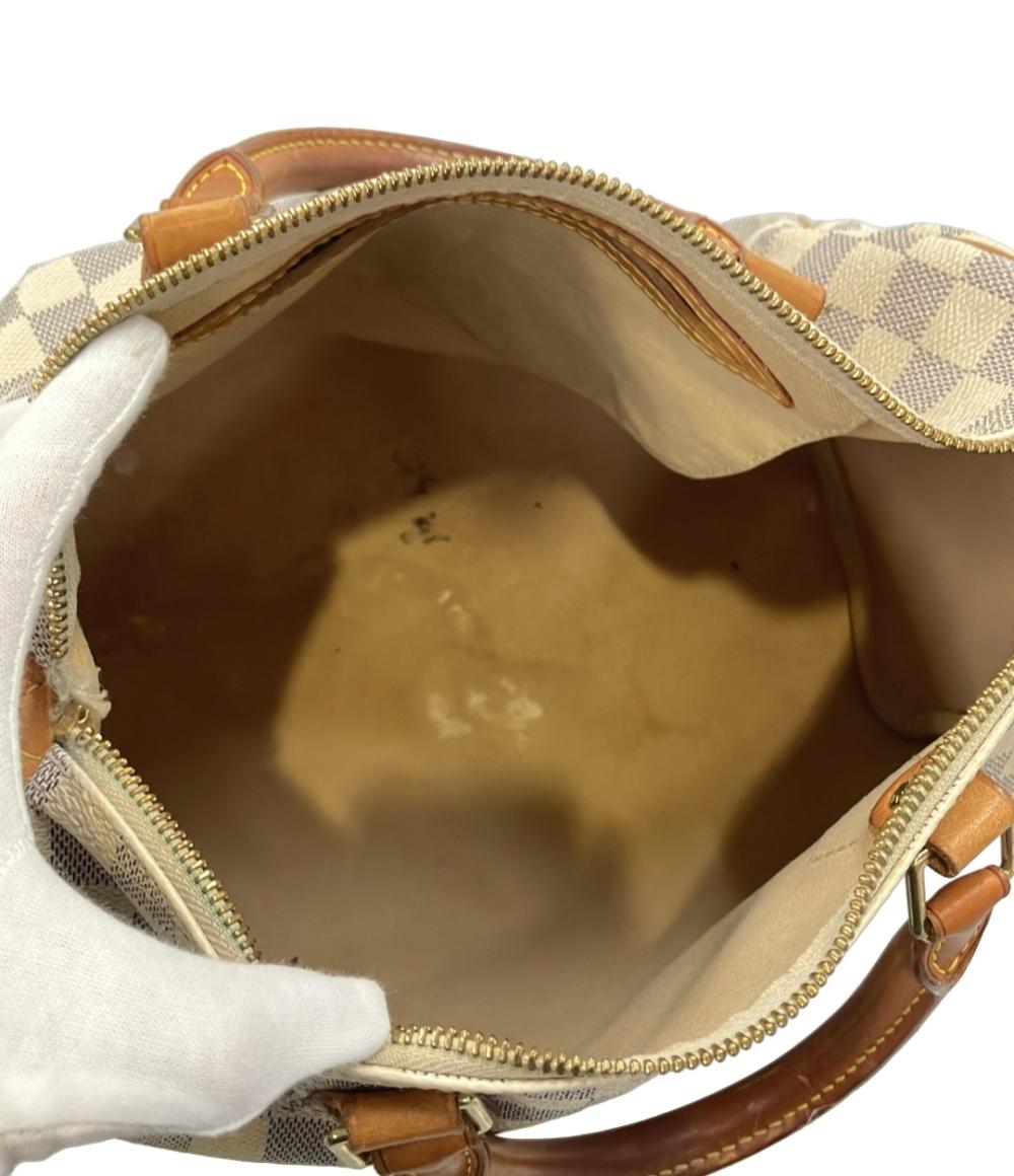 訳あり LOUIS VUITTON ハンドバッグ ミニボストンバッグ スピーディ 30 ダミエ アズール N41533 レディース ルイ・ヴィトン