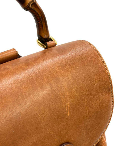 GUCCI レザー リュック ミニリュック バンブー 008 1705 0030 レディース グッチ