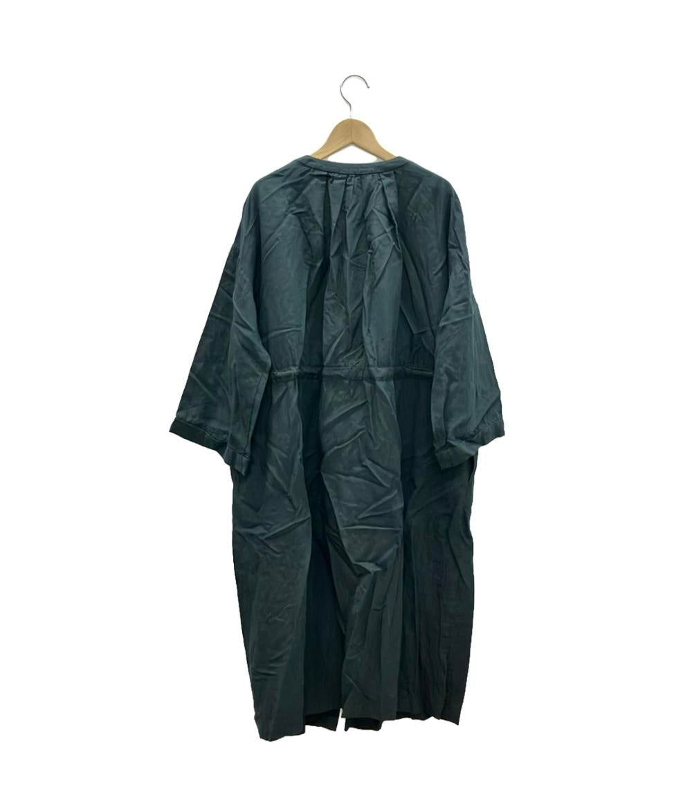 ジャーナルスタンダード リネン混長袖ガウンコート 薄手 レディース SIZE F JOURNAL STANDARD