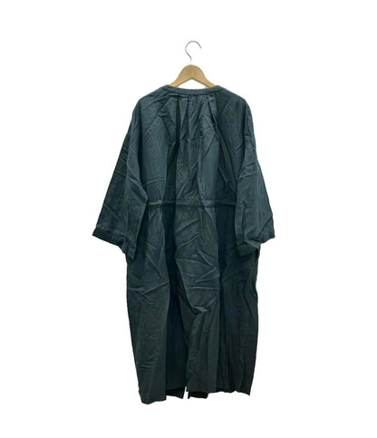 ジャーナルスタンダード リネン混長袖ガウンコート 薄手 レディース SIZE F JOURNAL STANDARD