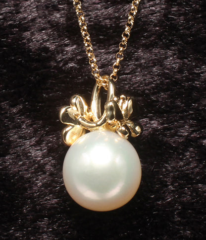 美品 TASAKI ネックレス K18 パール8.8mm レディース タサキ