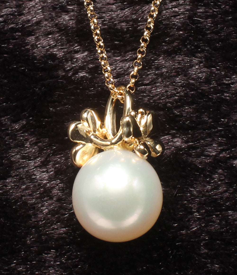 美品 TASAKI ネックレス K18 パール8.8mm レディース タサキ