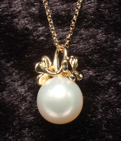 美品 TASAKI ネックレス K18 パール8.8mm レディース タサキ