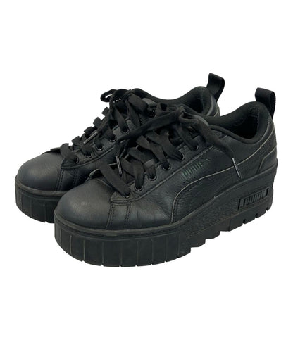 PUMA ローカット厚底スニーカー メイズ ウェッジ 386273-05 レディース SIZE 23.0 (M) プーマ