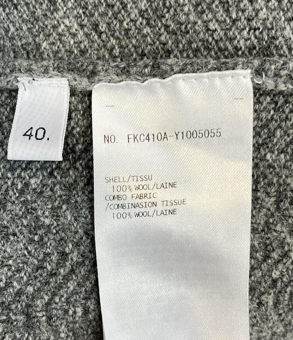 THOM BROWNE 長袖ガーディアン アンサンブル ニット グレー FKC410A-Y1005055 レディース SIZE 40 (S) トムブラウン