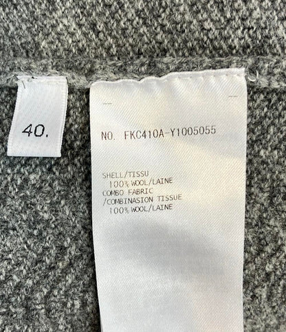 THOM BROWNE 長袖ガーディアン アンサンブル ニット グレー FKC410A-Y1005055 レディース SIZE 40 (S) トムブラウン