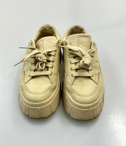 PUMA ローカットスニーカー 厚底 MAYZE STACK 394486-01 レディース SIZE 24.0 (L) プーマ