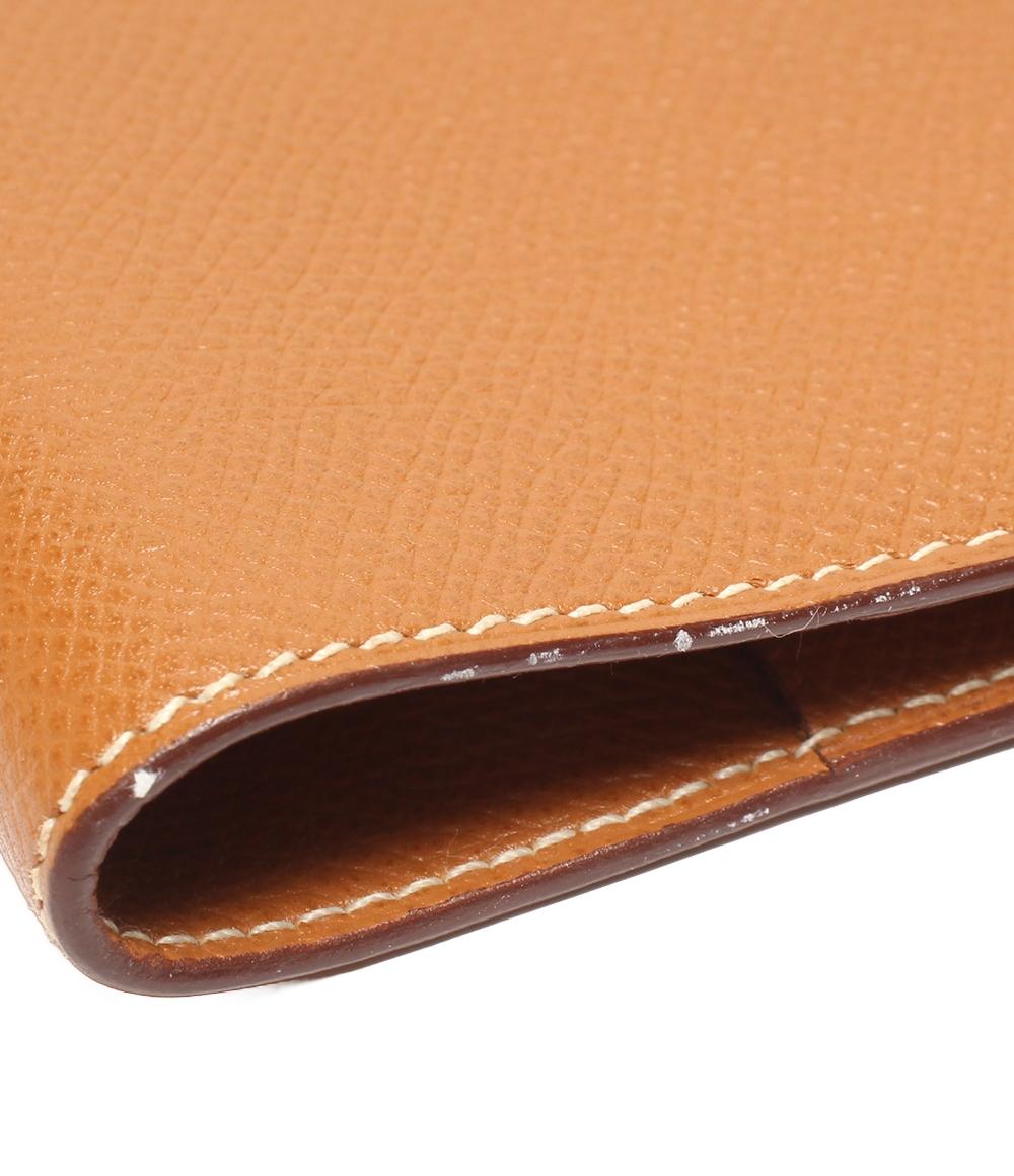 エルメス】HERMES アジェンダPM シャーペン付き レザー ブラウン 〇K