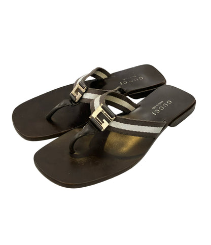 GUCCI トングサンダル レディース SIZE 37 1/2 C (24.5cm) グッチ