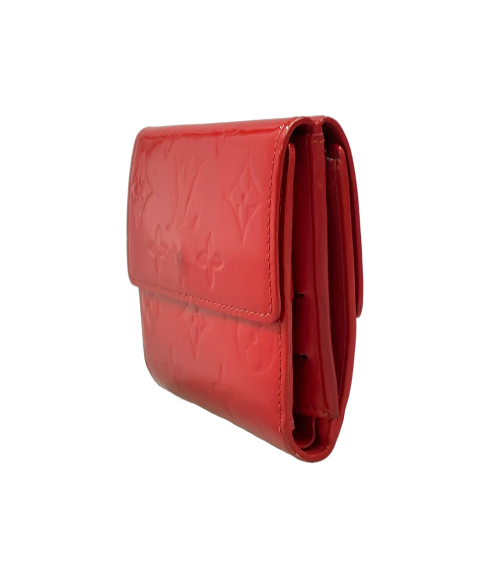 LOUIS VUITTON Wホック二つ折り財布 ポルトフォイユ エリーズ ヴェルニ M93529 レディース ルイ・ヴィトン
