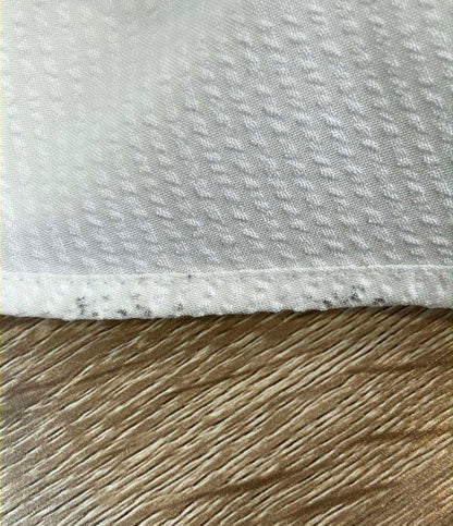 allureville 半袖ワンピース ホワイト サッカースキッパーパターン インナースカート  ベルト付き 202510-14-170 レディース SIZE 2 (M) アルアバイル