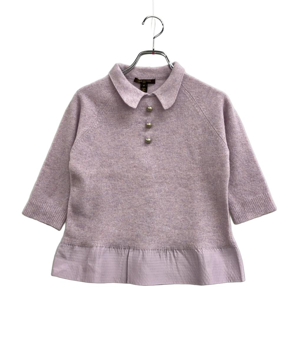 LOUIS VUITTON 半袖ニット レディース SIZE S ルイ・ヴィトン